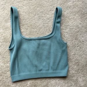 Small Zara blue/green tank top